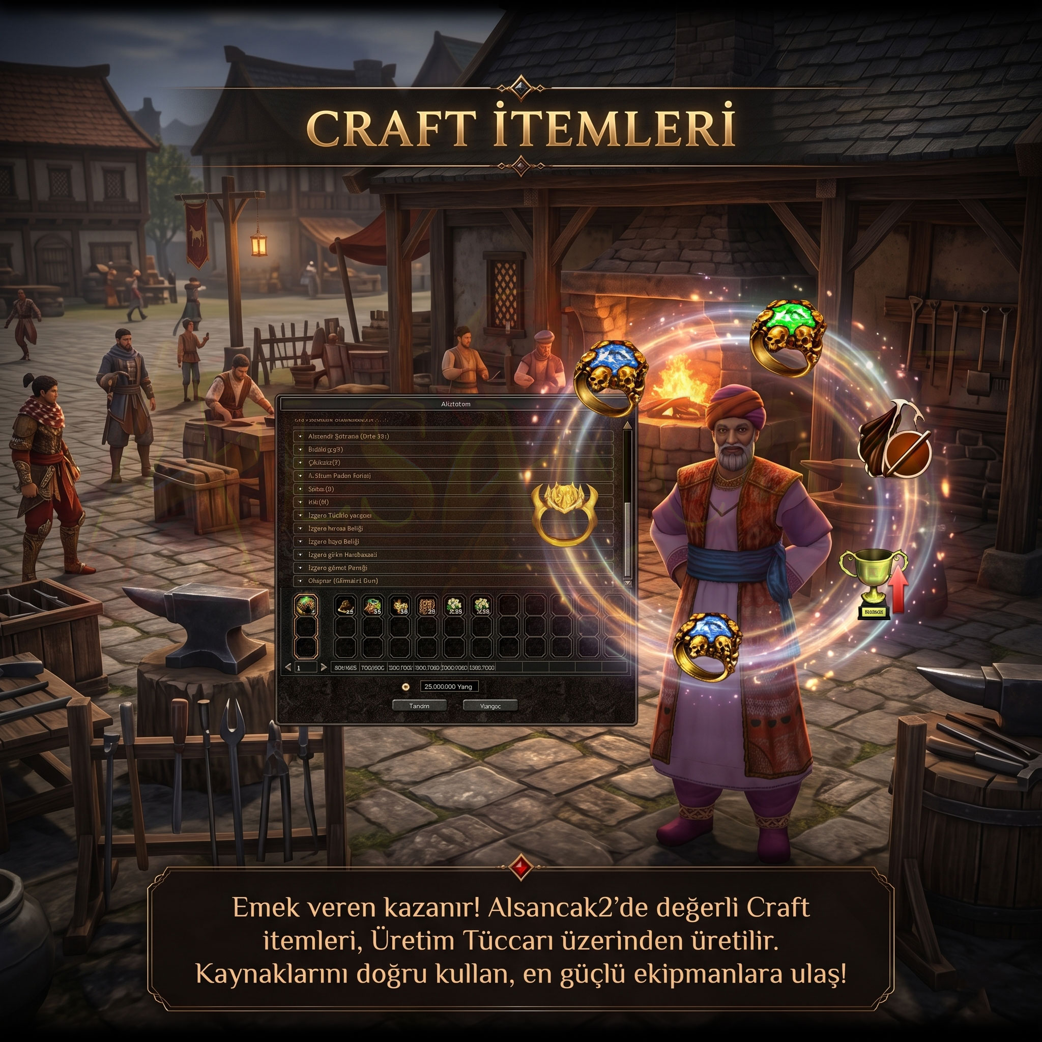 ALSANCAK2 Craft İtemler