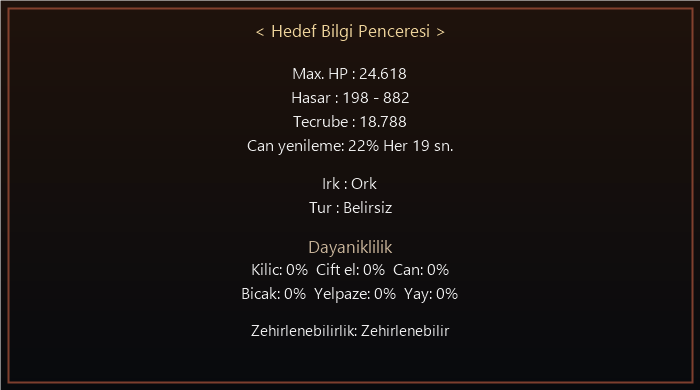 Ork Reisi bilgi